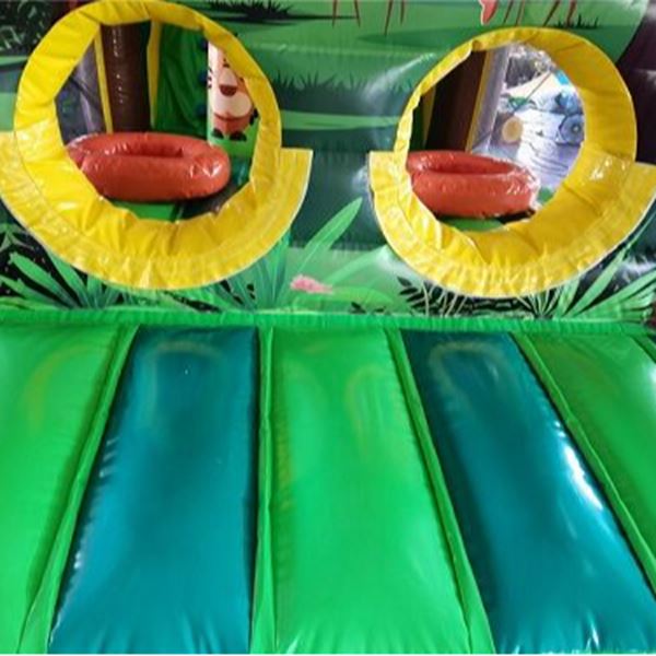 Stormbaan Jungle met glijbaan 10m