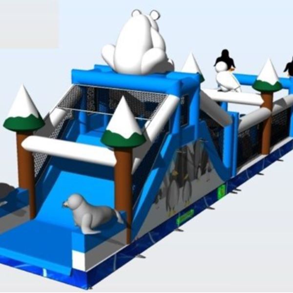 Stormbaan Winter Run 17x4m