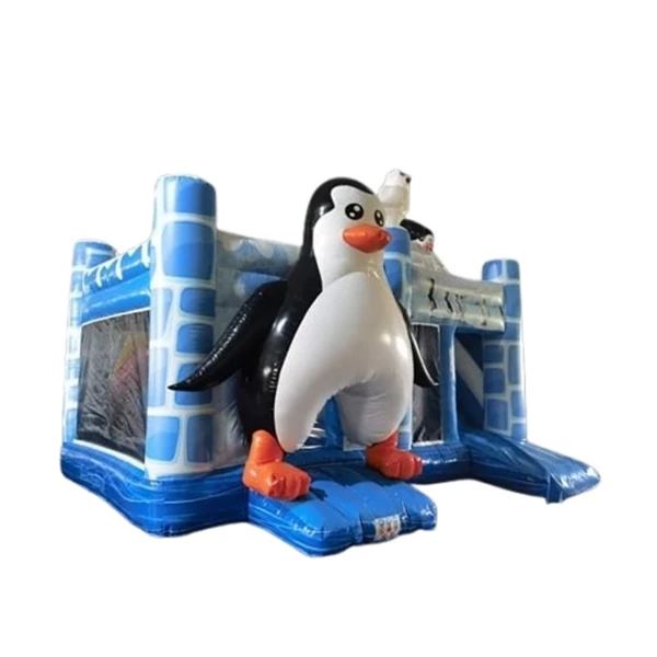 Springkussen Multiplay Pinguïn 5x6m huren Springkussen Multiplay Pinguïn 5x6m huren